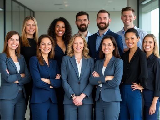 Photo d'équipe entreprise